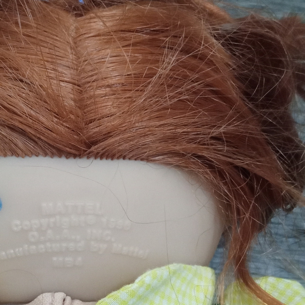 Cabbage Patch Kids Vintage Sunflower Dress Doll with Auburn Hair - Picture 6 of 7